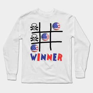 USA: Allways Winner 4th of july Long Sleeve T-Shirt